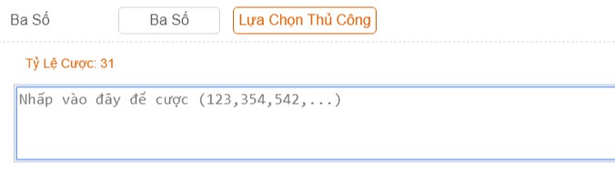 lua chon thu cong fast 3